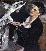 Nesterov Nikolai Stepanovich The Sculptor of portrait oil on canvas